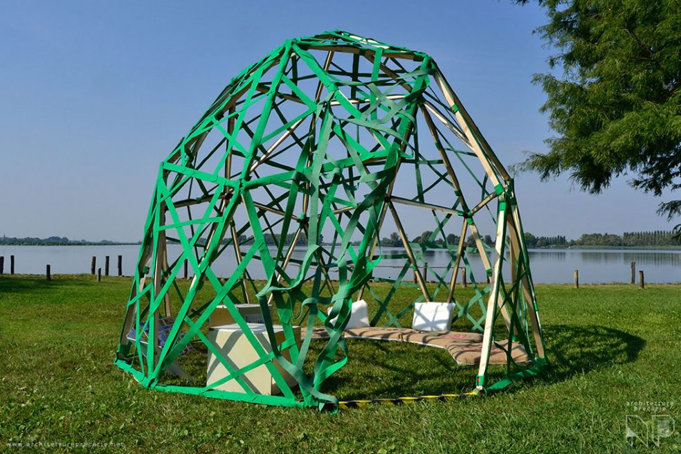 Come costruire una cupola geodetica • Architetture Precarie